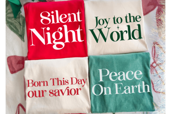 Christian Christmas PNG, Silent Night PN