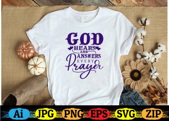 Faith Quote Christian T-Shirt Designs