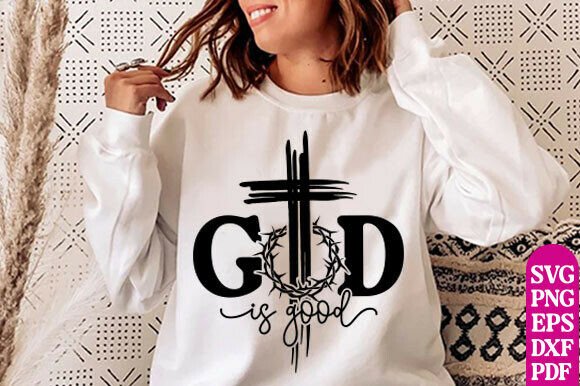 God is Good Christian Shirt Jesus Faith T-Shirt Designs