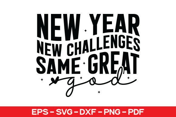 Happy New Year 2026 SVG: Christian T-Shirt Designs