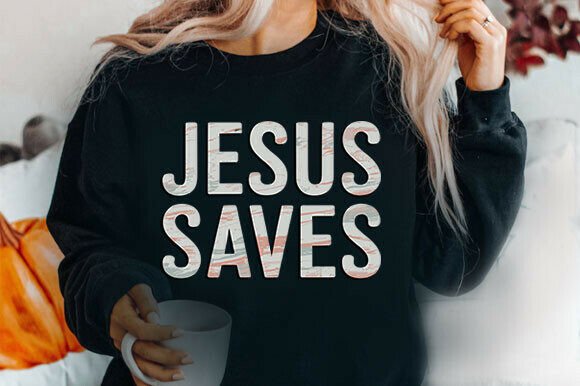 Jesus Saves PNG: T-Shirt Designs for Real Publishing
