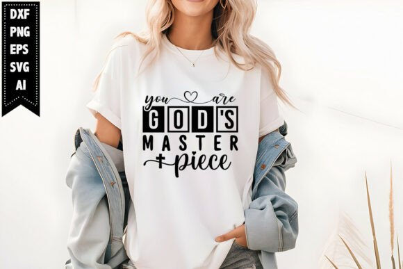 You Are God’s Masterpiece SVG Christian T-Shirt Designs